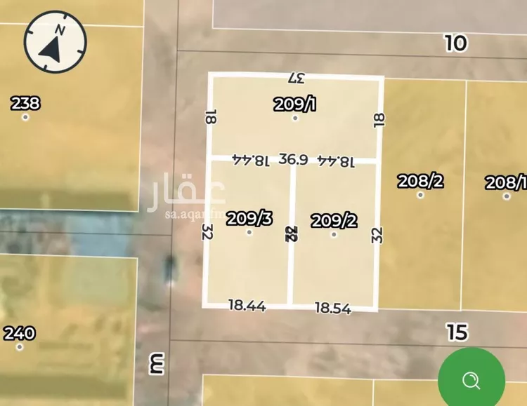 أرض للبيع في حي العلا, مدينة الرياض, منطقة الرياض صورة 3