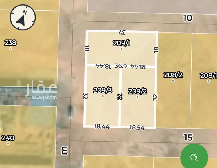 أرض للبيع في حي العلا, مدينة الرياض, منطقة الرياض صورة 3