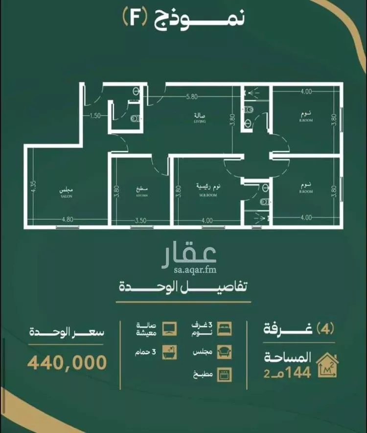 شقة للبيع في شارع عبدالقادر البغدادي, حي الصفاء, مدينة جدة, منطقة مكة المكرمة صورة 4