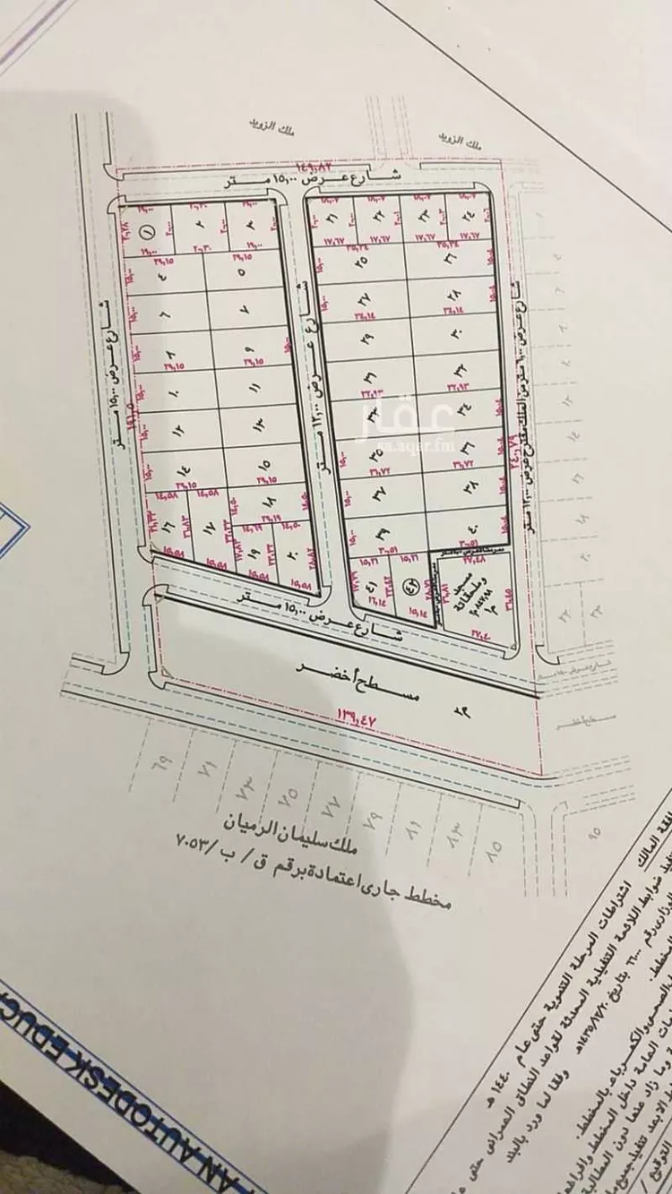 أرض للبيع في شارع بريدة , حي اللسيب, مدينة بريدة, منطقة القصيم 7