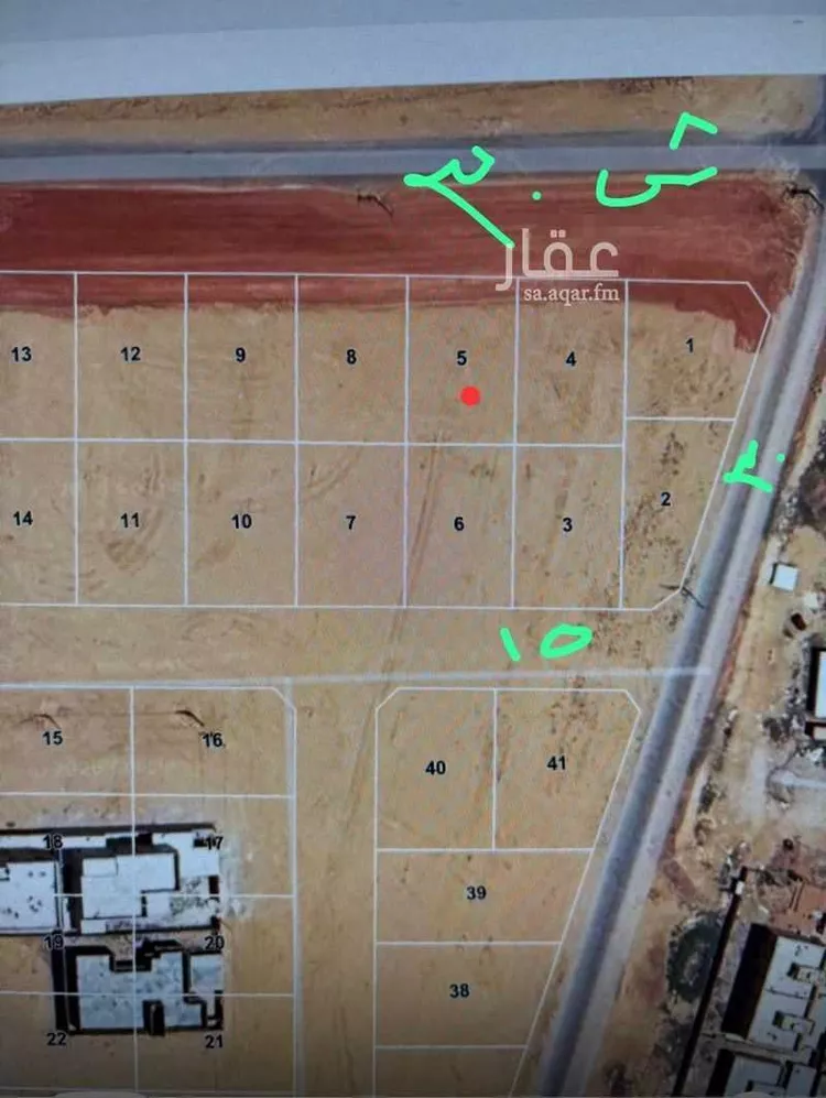 أرض للبيع في شارع الغزال البغدادي, حي الحي الشمالي, مدينة الفويلق, منطقة القصيم صورة 2