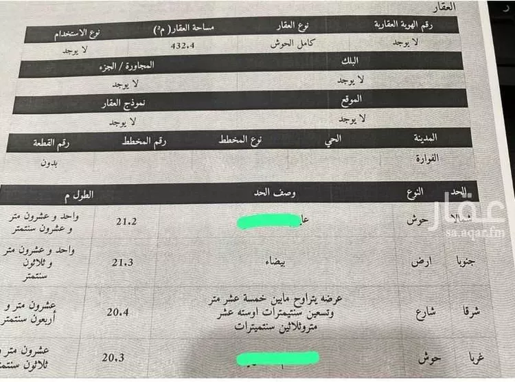 أرض للبيع في شارع 17  عبدالرحمن بن عوف, حي الفوارة, مدينة الفوارة, منطقة القصيم