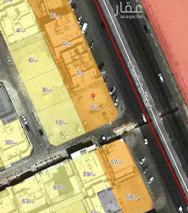 أرض للإيجار في شارع طريق الأمير فيصل بن فهد, حي منسوبي التعليم الأول, مدينة الاحساء, المنطقة الشرقية