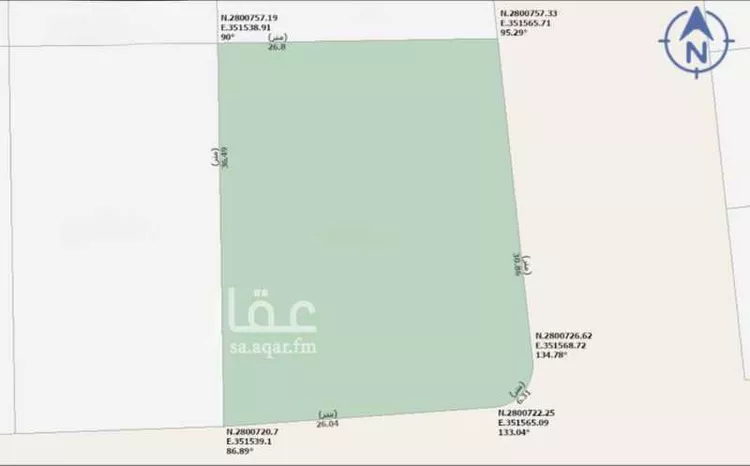 أرض للبيع في شارع زينب السقفبه, حي البدرية, مدينة الاحساء, المنطقة الشرقية
