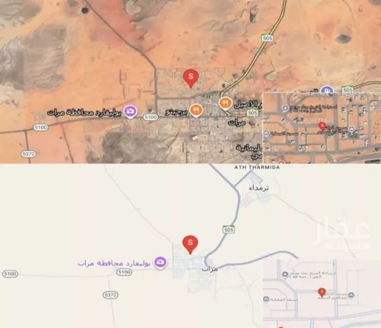 أرض للبيع في شارع العقلة, حي الفيصلية, مدينة مرات, منطقة الرياض