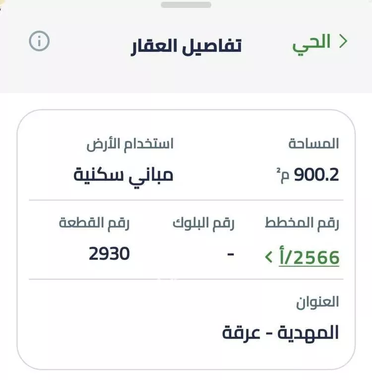 أرض للبيع في شارع ابن فتوح الحميدي, حي المهدية, مدينة الرياض, منطقة الرياض صورة 3