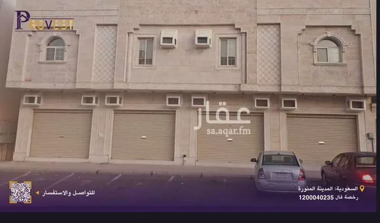 عمارة للإيجار في شارع ربيعة ابن الحارث, حي المبعوث, مدينة المدينة المنورة, منطقة المدينة المنورة
