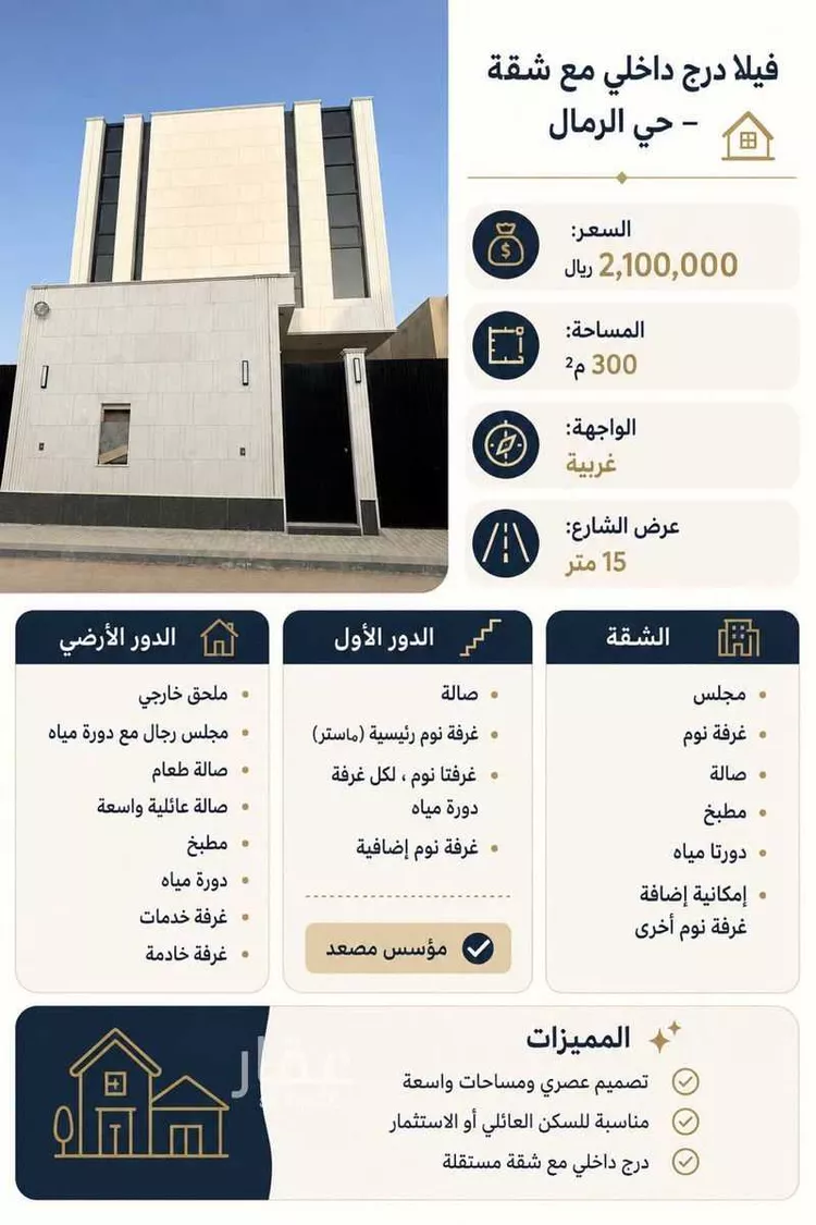 Villa for Sale in Riyadh Ar Rimal