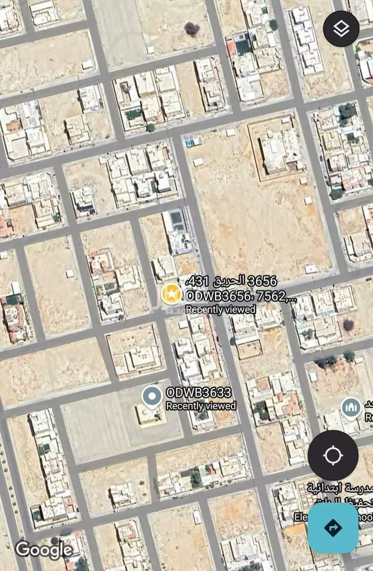 أرض للبيع في شارع البقاء الرواندي, حي المدينة الجديدة, مدينة الحريق - الحريق, منطقة الرياض صورة 2