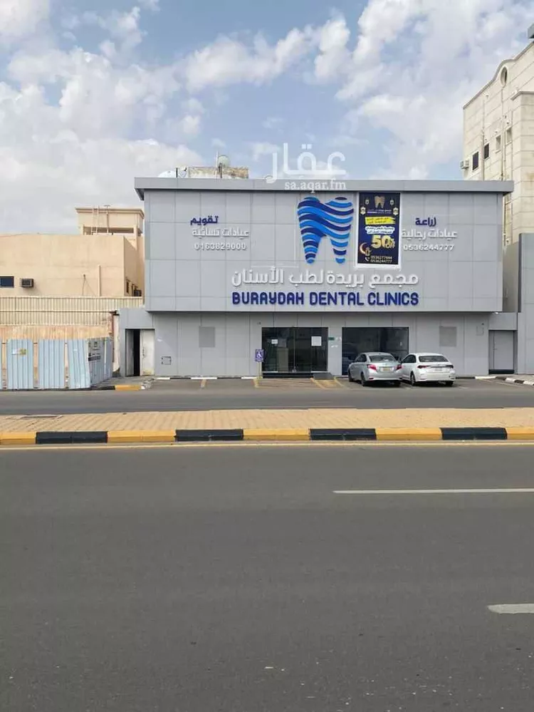 عمارة للإيجار في شارع عثمان بن عفان, حي المنتزة الشرقي, مدينة بريدة, منطقة القصيم