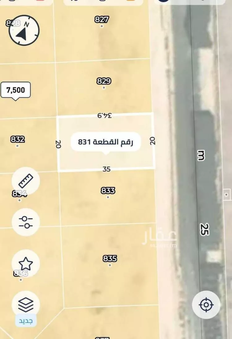 أرض للبيع في شارع البديع الشمالي ، حي القيروان ، الرياض ، منطقة الرياض صورة 3