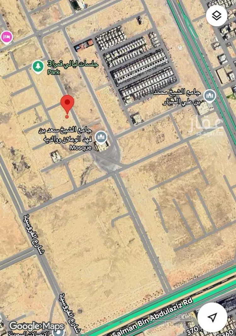 أرض للبيع في شارع البديع الشمالي ، حي القيروان ، الرياض ، منطقة الرياض صورة 3