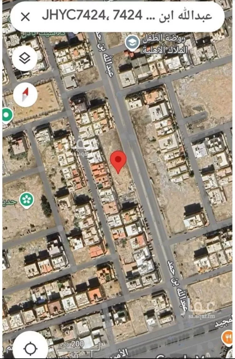 أرض للبيع في شارع عبدالله ابن حمد, حي الياقوت, مدينة جدة, منطقة مكة المكرمة