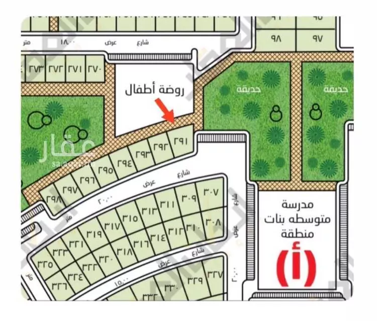 أرض للبيع في شارع 4390539, حي الصقور, مدينة الاحساء, المنطقة الشرقية