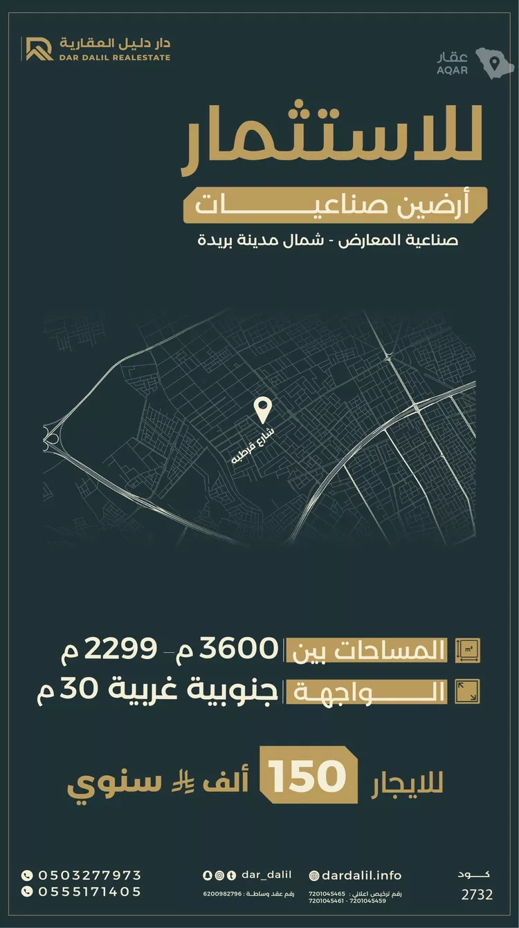 Land for Rent in Buraydah Ar Rihab