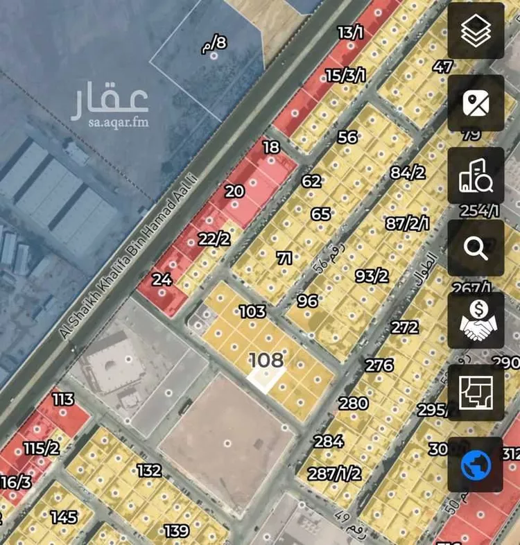 أرض للبيع في شارع رقم 51, حي الجنادرية, مدينة الرياض, منطقة الرياض صورة 3