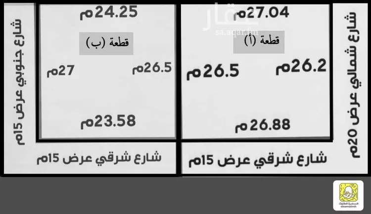 أرض للبيع في شارع قطري ابن الفجاءة, حي النخيل, مدينة بريده, منطقة القصيم صورة 5