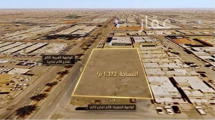 أرض للبيع في شارع الحلة, حي المونسية, مدينة الرياض, منطقة الرياض صورة 2