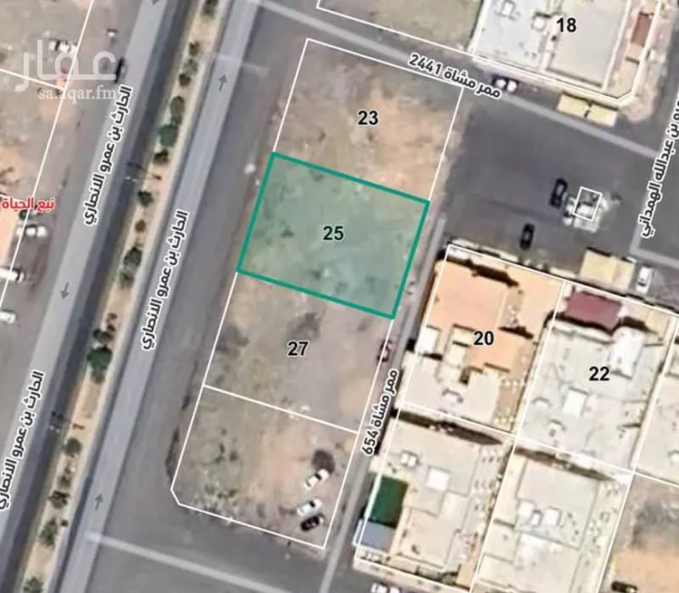 أرض للبيع في شارع الامام ابن ماجة, حي الدفاع, مدينة المدينة المنورة, منطقة المدينة المنورة