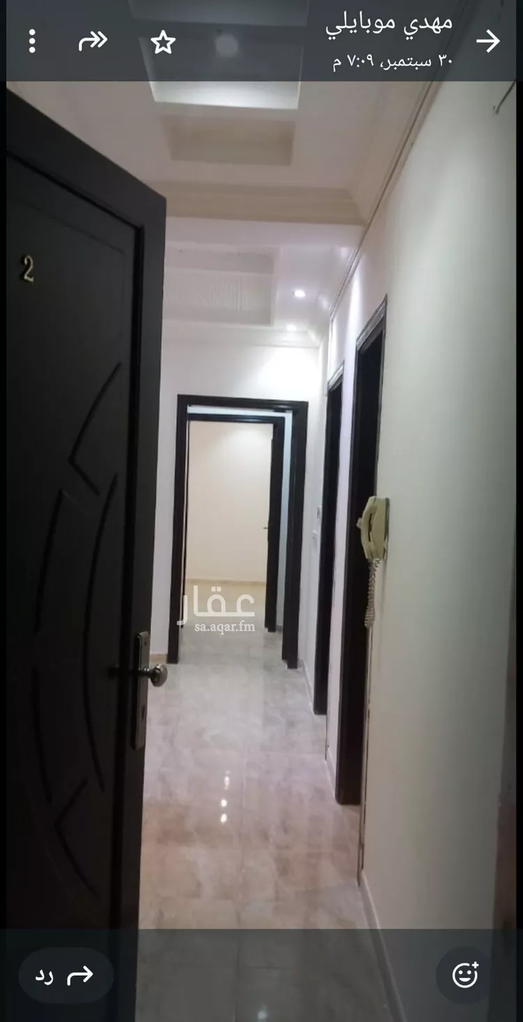 شقة للإيجار في شارع أبو القاسم الحربي, حي الواحة, مدينة جدة, منطقة مكة المكرمة صورة 3