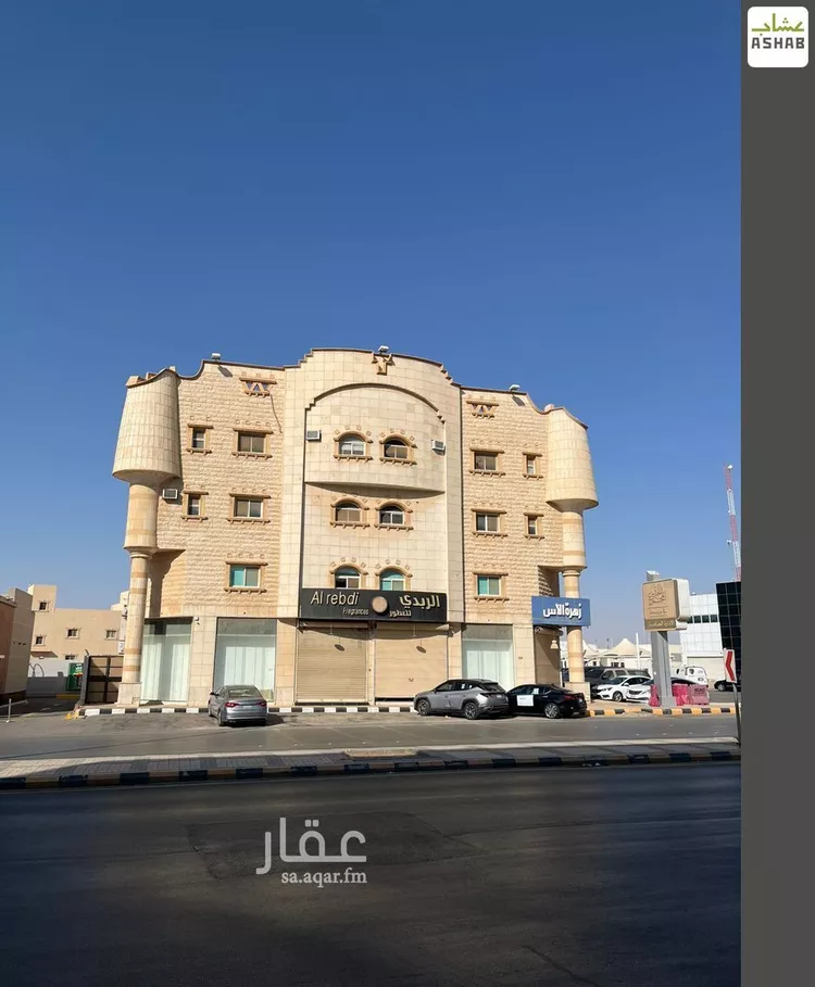 مكتب تجاري للإيجار في شارع عمر بن الخطاب, حي الريان, مدينة بريدة, منطقة القصيم