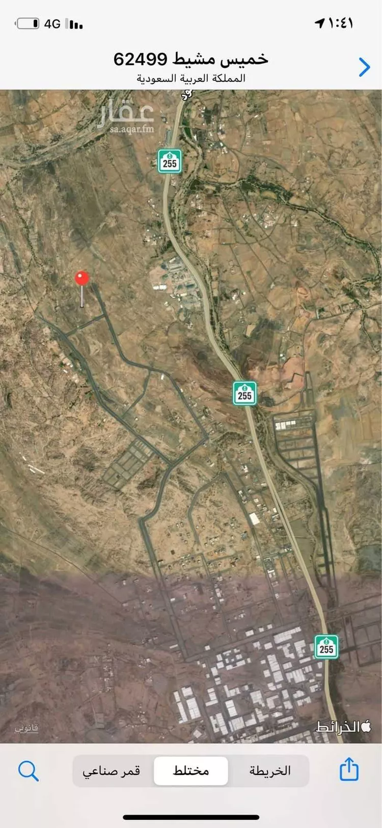 أرض للبيع في شارع حلل بنت محمد المشهدي ، حي الربوة ، خميس مشيط ، خميس مشيط صورة 3