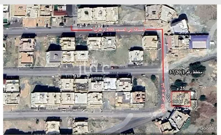 أرض للبيع في شارع حبيبه بنت عقبه بن الحجاج رضي الله عنها, حي العسيلة, مدينة مكة المكرمة, منطقة مكة المكرمة صورة 2