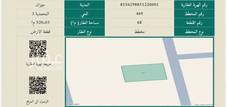 Land for Sale in Jazan Ar Rawabi