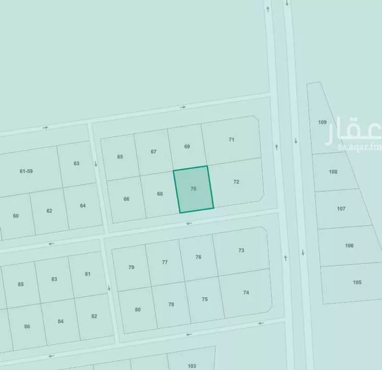 أرض للبيع في شارع الزهور, حي الزهور, مدينة جازان, منطقة جازان