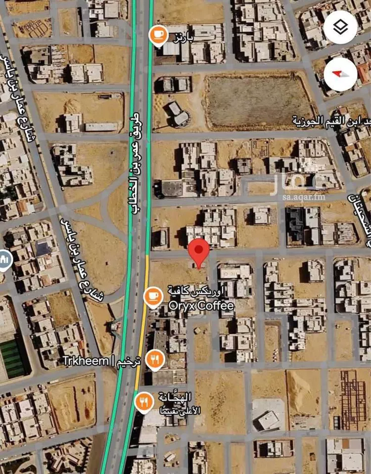 أرض للبيع في شارع عرفة اللبني ، حي الفيحاء ، عنيزة ، عنيزة