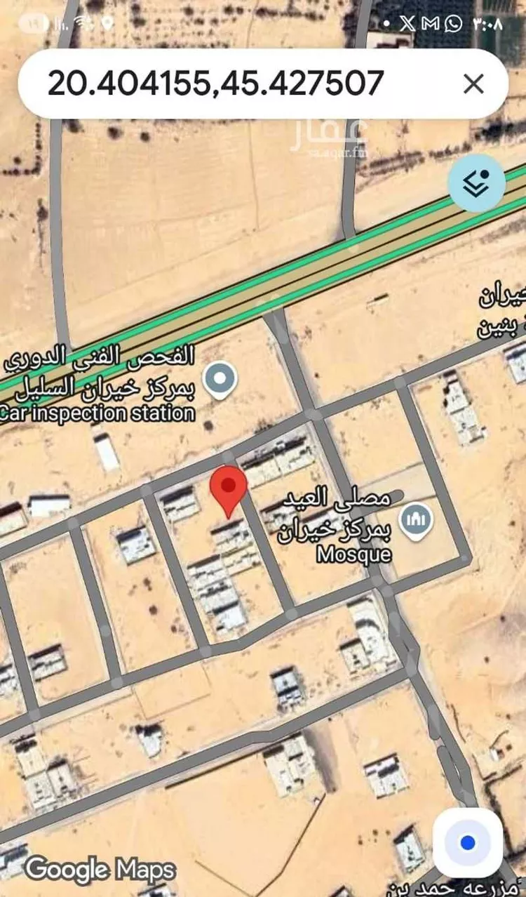 أرض للبيع في شارع المحيجر 602 ، خيران ، السليل صورة 2