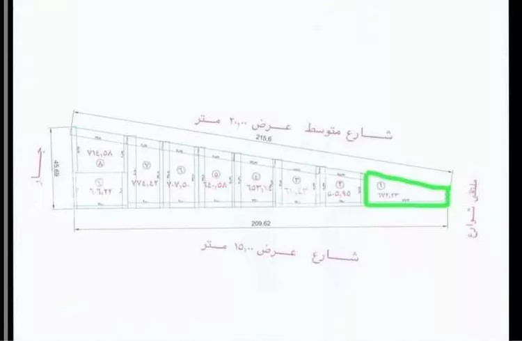 أرض للبيع في شارع ابراهيم خالد البرماوي, حي المحجر, مدينة جدة, منطقة مكة المكرمة صورة 3