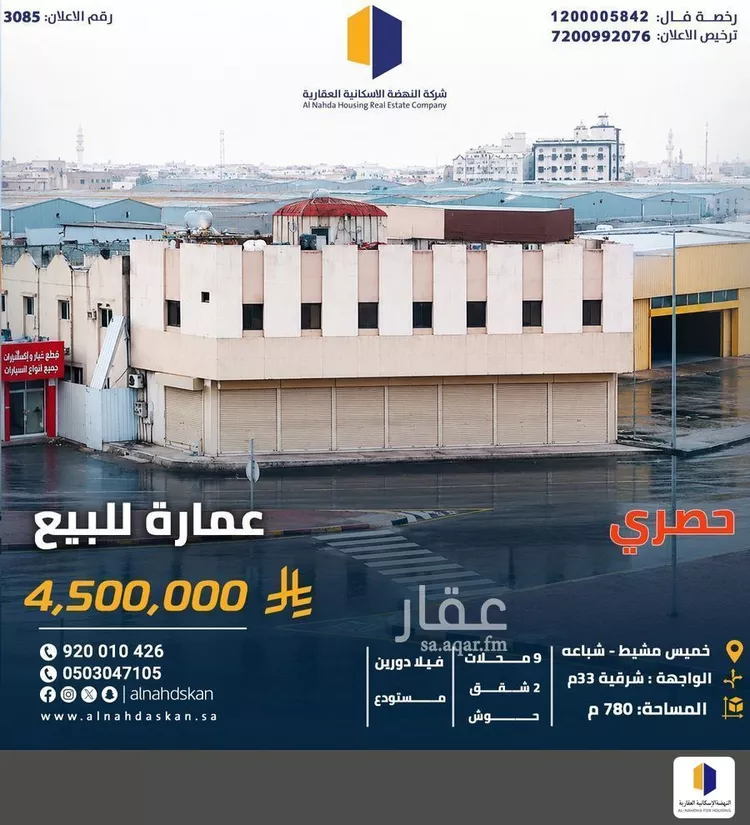 Building for Sale in Khamis Mushait Shubra