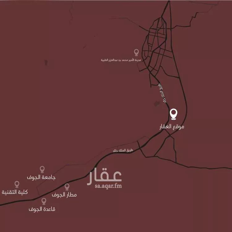 أرض للبيع في شارع النخيل 64, حي النخيل, مدينة سكاكا, منطقة الجوف