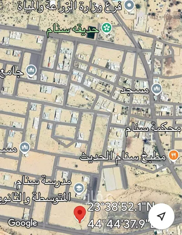 أرض للبيع في شارع سنام, حي سنام, مدينة سنام, منطقة الرياض صورة 3