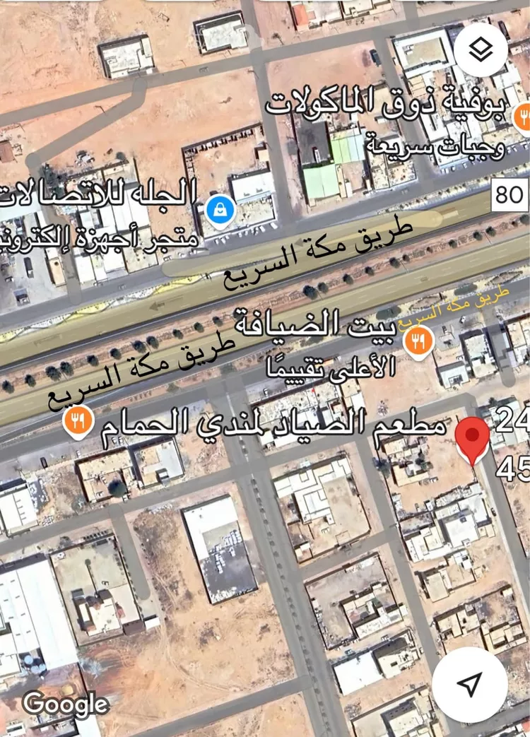 أرض للبيع في شارع يحيىى الحباب, حي مخطط رقم 0832, مدينة الجلة, منطقة الرياض 4