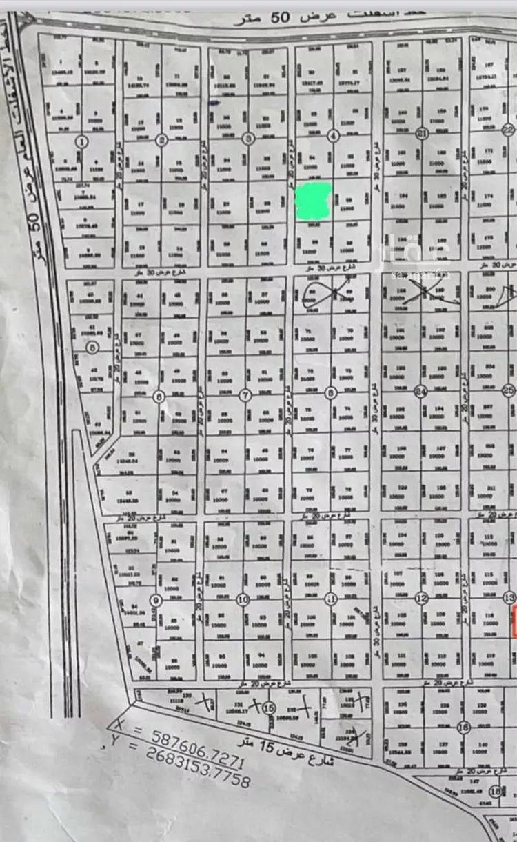 أرض للبيع في شارع الدحوة, حي الحمضه, مدينة الحمضه, منطقة الرياض صورة 2