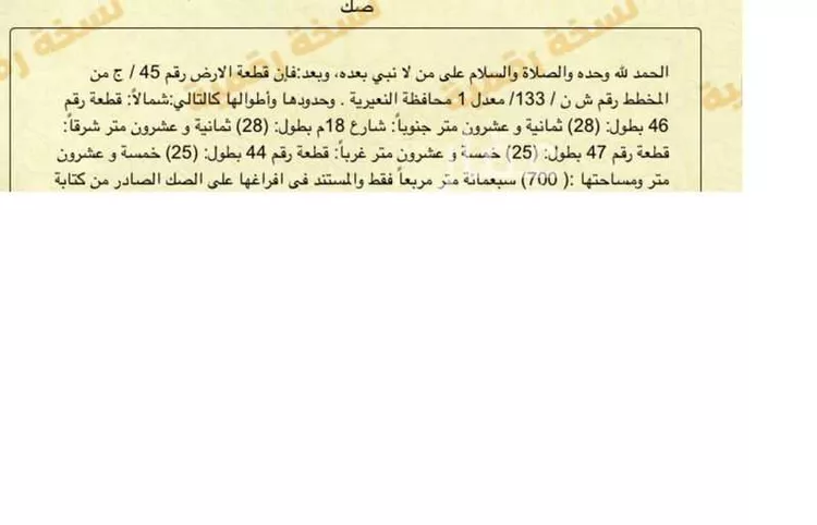 أرض للبيع في شارع 432, حي حي الروابي, مدينة النعيريه, المنطقة الشرقية