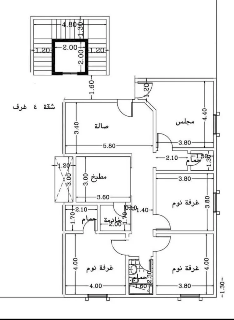 شقة للبيع في شارع الرمادية, حي المروة, مدينة جدة, منطقة مكة المكرمة صورة 2