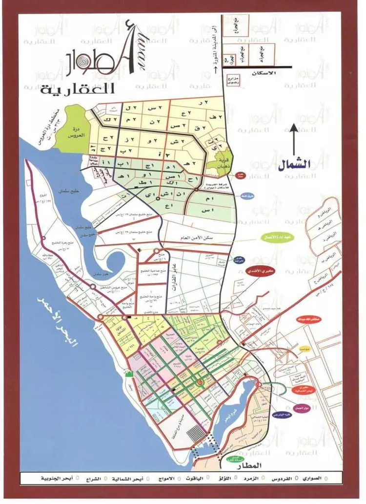 أرض للبيع في شارع عبد الله بن أوس بن قيظي الأن ، حي الفنار ، جدة ، جدة