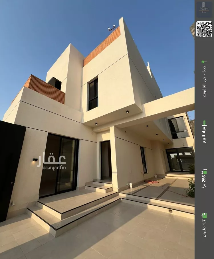 فيلا للبيع في شارع أبي الفضائل بن أحمد, حي الياقوت, مدينة جدة, منطقة مكة المكرمة