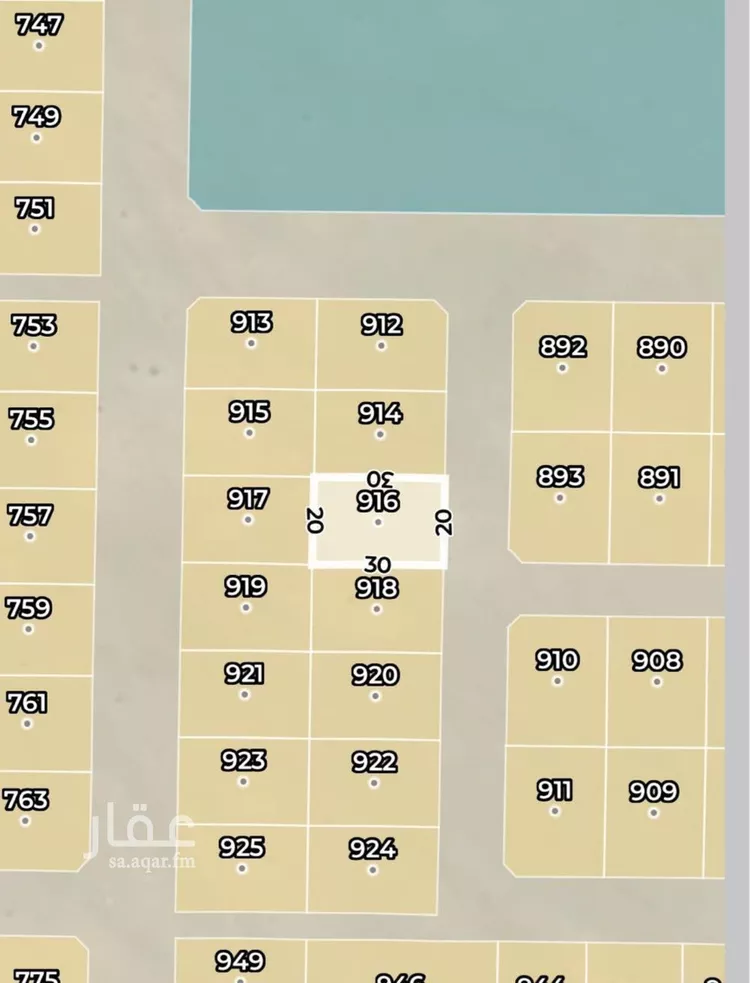 أرض للبيع في شارع 1077 مخطط رقم 59, حي 1077 مخطط رقم, مدينة القويعية, منطقة الرياض صورة 2