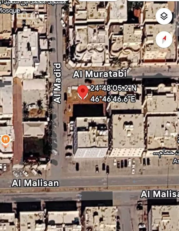 أرض للبيع في شارع المراتبي, حي اليرموك, مدينة الرياض, منطقة الرياض صورة 3