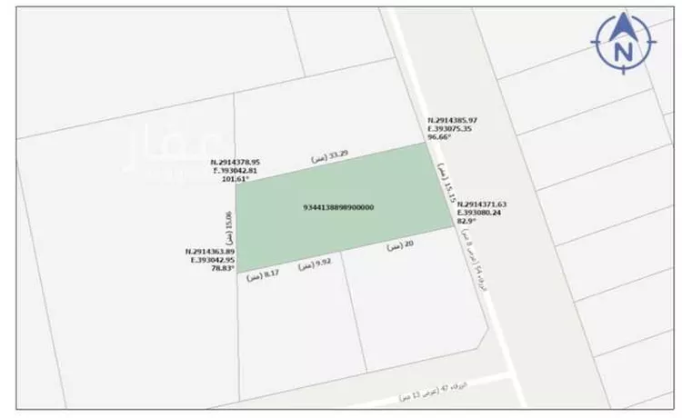 أرض للبيع في شارع الزرقاء 54, حي الزرقاء, مدينة بريدة, منطقة القصيم