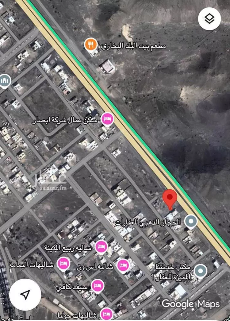أرض للإيجار في شارع طريق خالد بن الوليد, حي البلقاء, مدينة المدينه المنوره, منطقة المدينة المنورة
