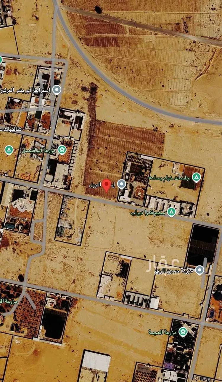 أرض للإيجار في حي عريض ، الرياض ، منطقة الرياض