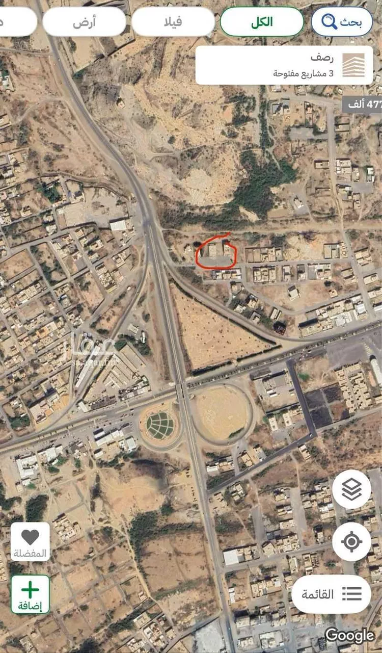 أرض للبيع في حي مربه, مدينة مندرمربة, منطقة عسير صورة 2