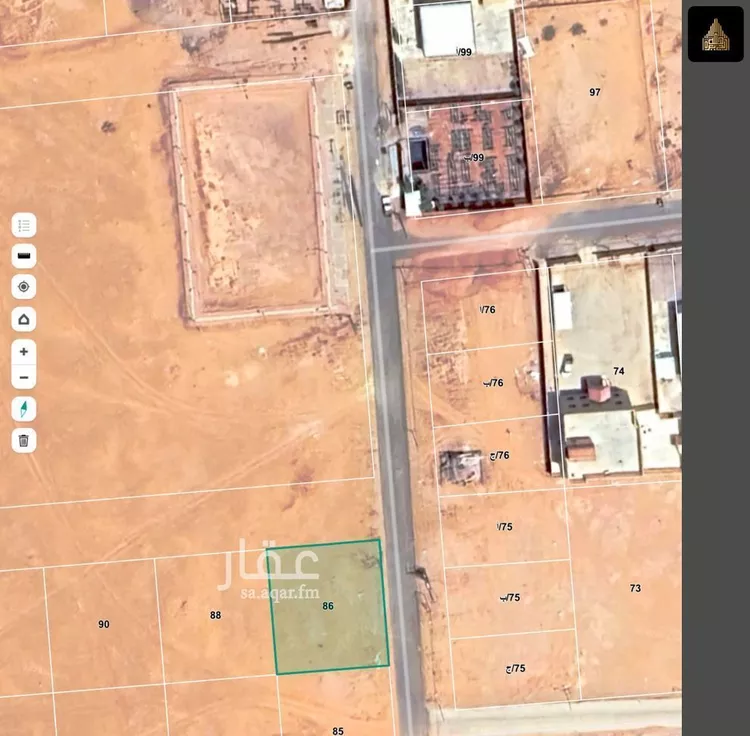 Land for Sale in Al Muzahimiyah Al GhatGhat