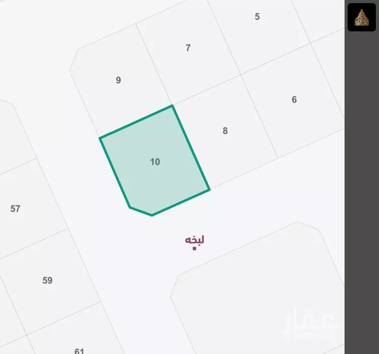 أرض للبيع في شارع الدانة, حي الدانة, مدينة لبخه, منطقة الرياض صورة 2