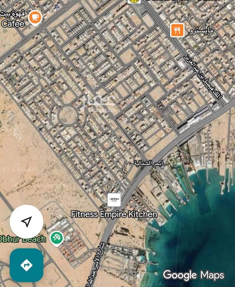 أرض للبيع في شارع أحمد بن أبي الفتح, حي أبحر الشمالية, مدينة جدة, منطقة مكة المكرمة